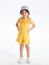 LC Waikiki Crew Neck Sleeveless Baby Girl Salopet